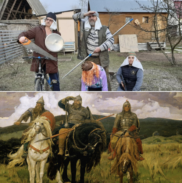 Васнецов богатыри Былинщики