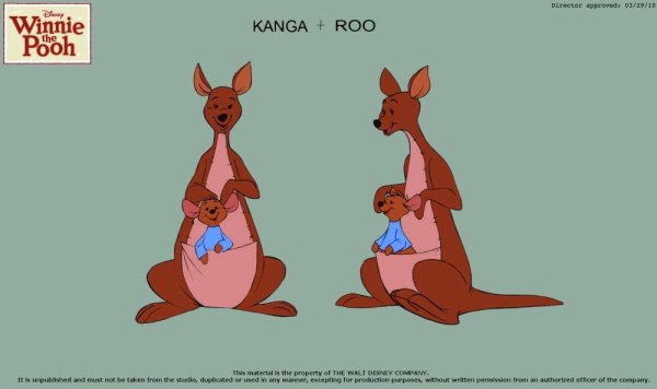 Kanga and Roo Winnie the Pooh Disney