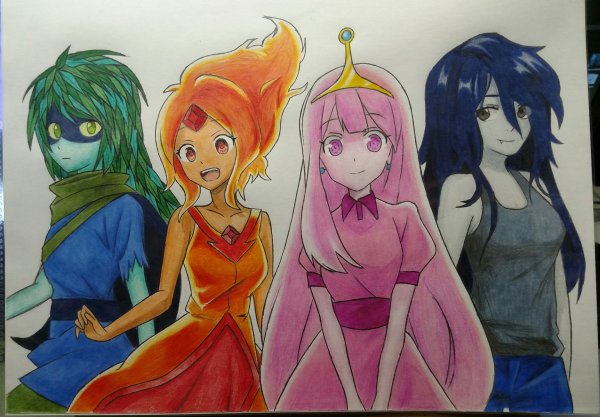 Adventure time аниме