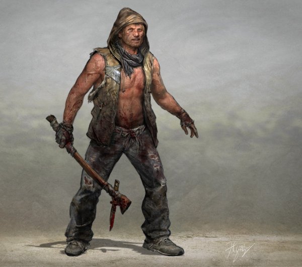 The last of us концепт персонажей