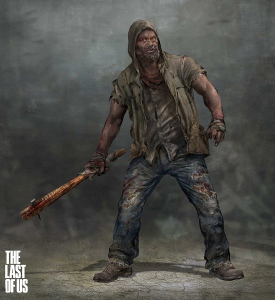 The last of us концепт персонажей