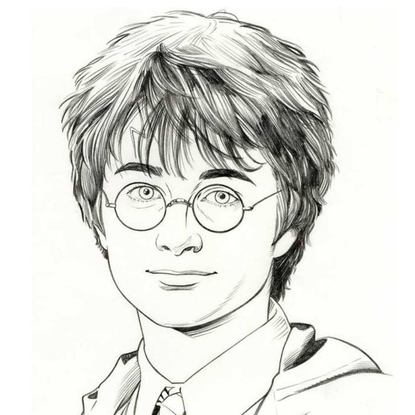 Гарри Поттер рисунок