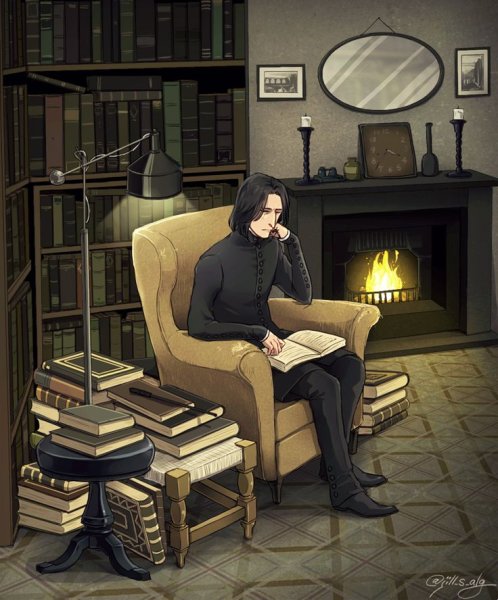 Северус Снегг книжный