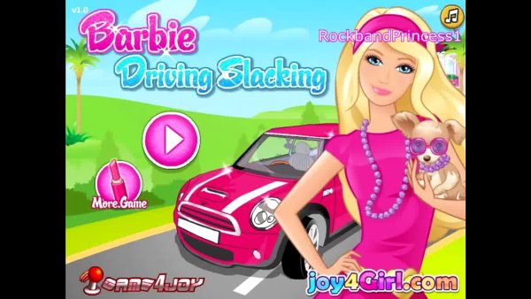 Игры машинки Барби для девочек