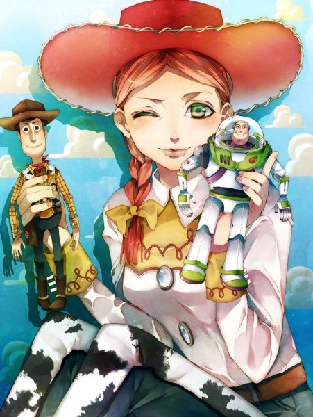 Toy story Джесси аниме