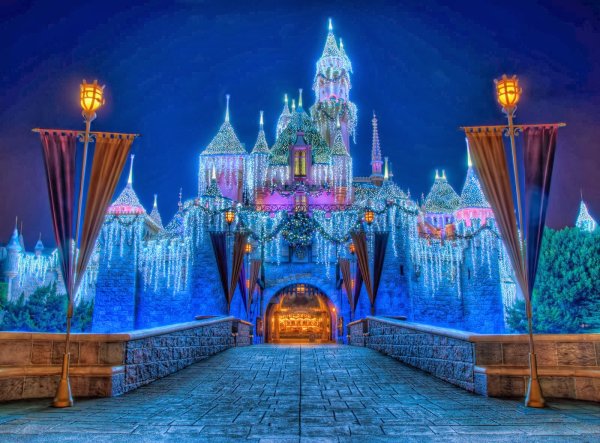 Sleeping Beauty Castle Диснейленд