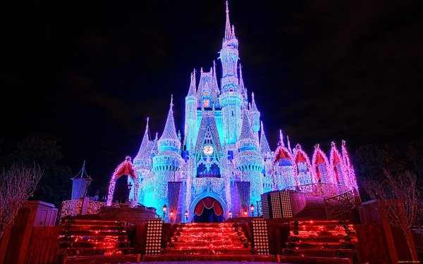 Cinderella Castle Диснейленд