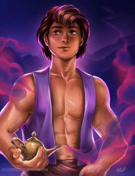 Disney Art алладин