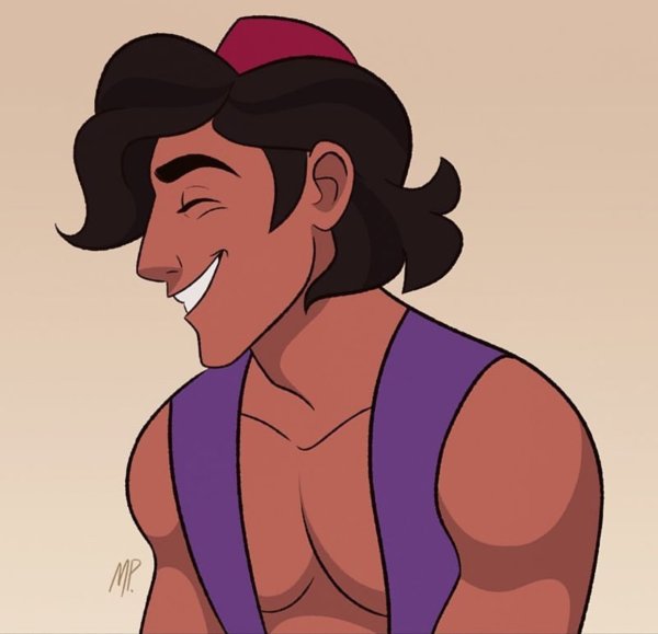 Disney Art алладин