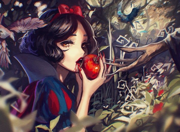 Аниме Белоснежка и 7 гномов принц