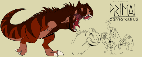 Genndy Tartakovsky Primal New creatures