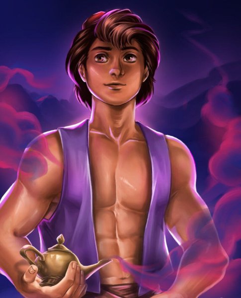 Disney Art алладин