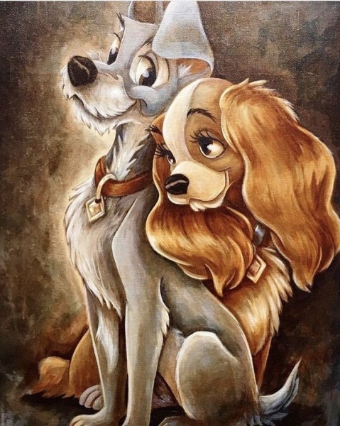 Леди и Бродяга щенки