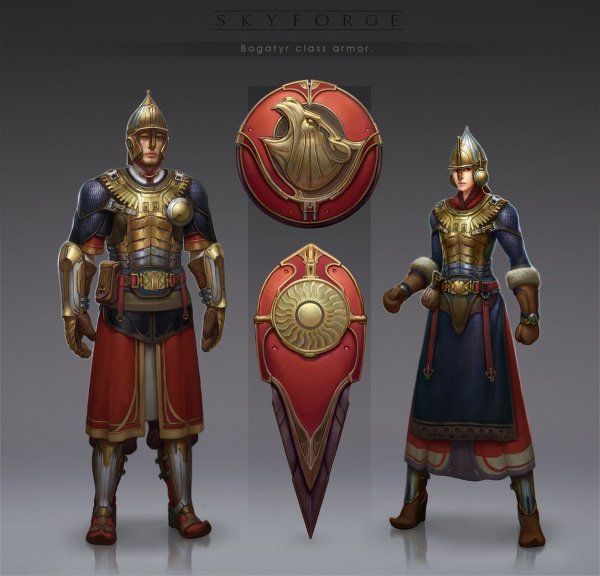 Skyforge богатырь