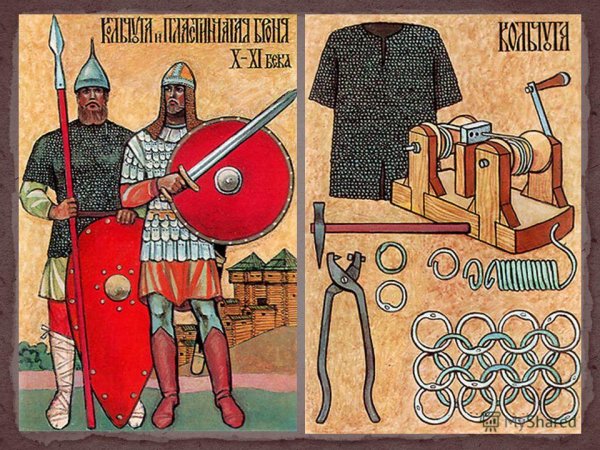 Доспехи богатырей древней Руси