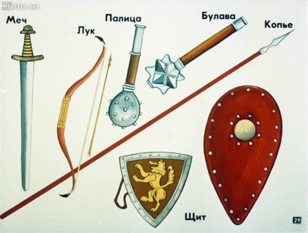 Палица оружие богатырей