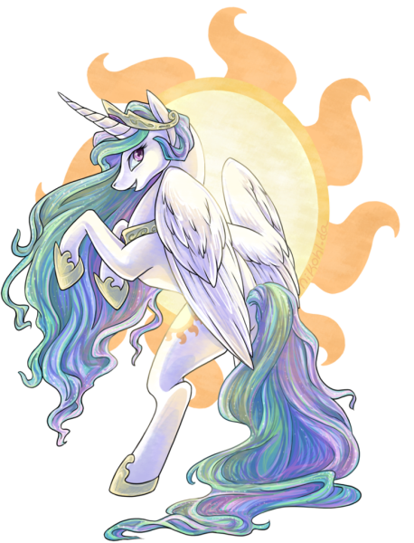 My little Pony принцесса Селестия