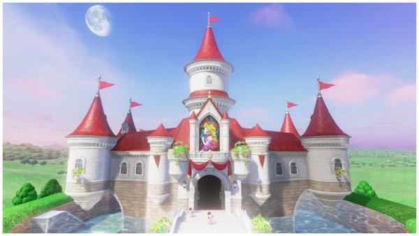 Super Mario замок Пич