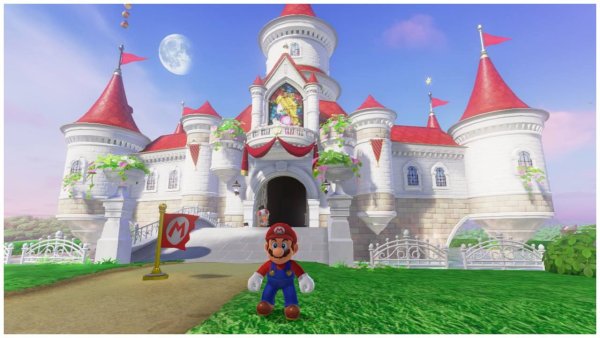Super Mario Odyssey Грибное королевство
