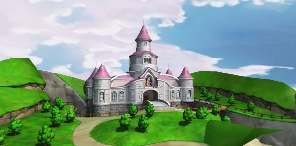 Peach's Castle 2д