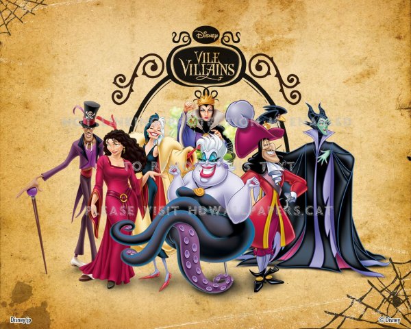 Disney Villains персонажи