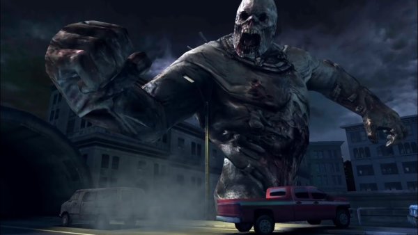 Большой зомби из игры Dead Trigger 2