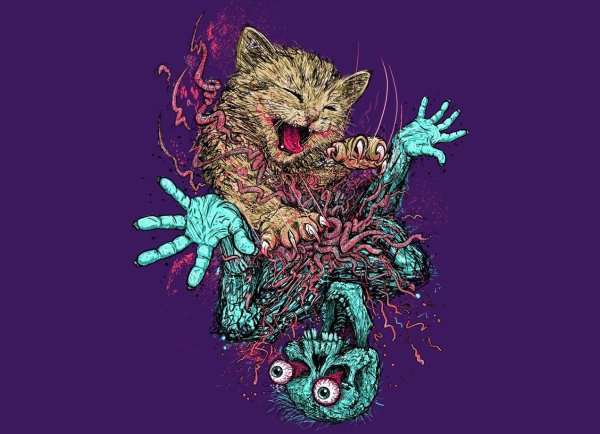 Психоделический кот
