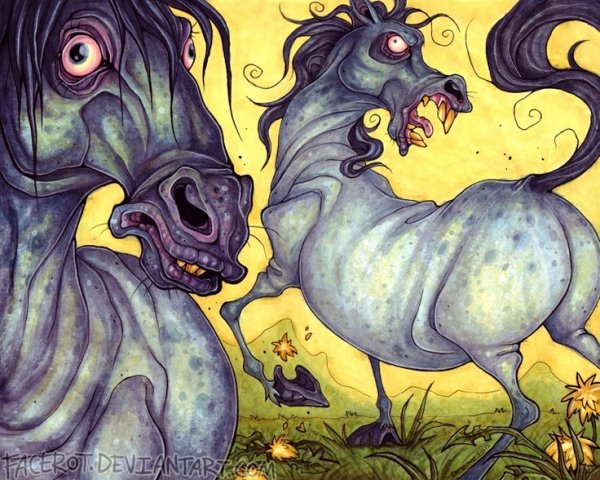 Арты Horse_illustration