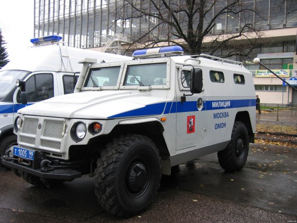 Полицейские машины России
