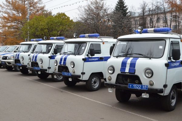 Машины полицейские российские