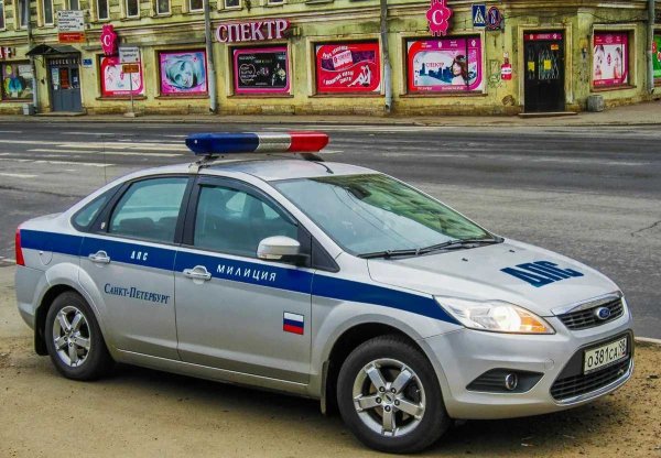 Машины полицейские российские