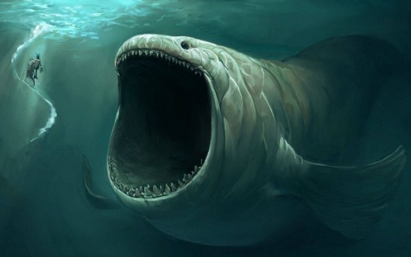 Блуп Морское чудовище