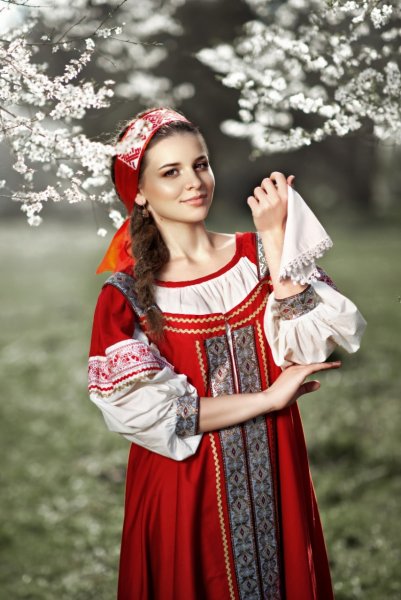 Фотосессия в русских костюмах