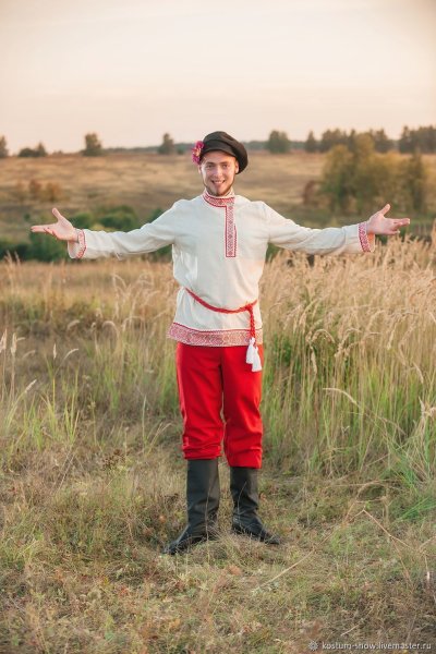 Русский народный костюм мужской