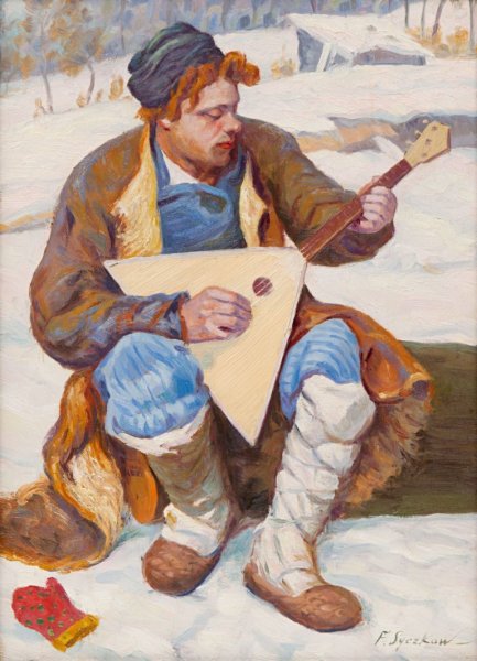 Владимирский картина балалаечник