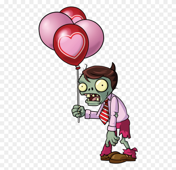PVZ зомби розовый