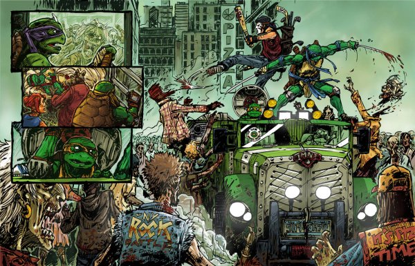 Зомби TMNT