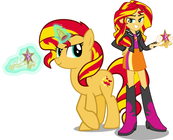 My little Pony Сансет Шиммер