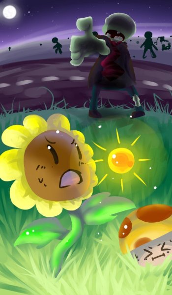 Подсолнух PVZ Art