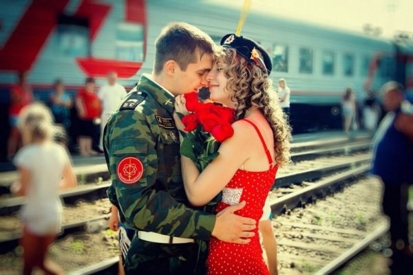 Встреча солдата