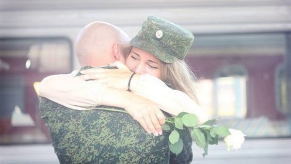 Встреча солдата
