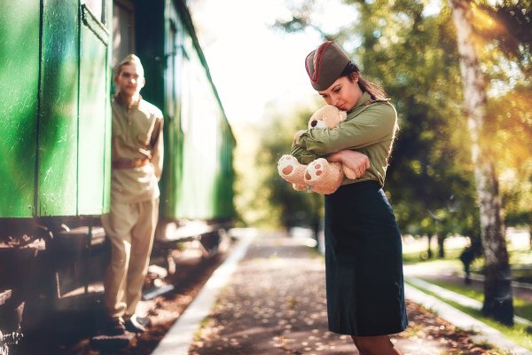 Фотосессия в стиле военных лет