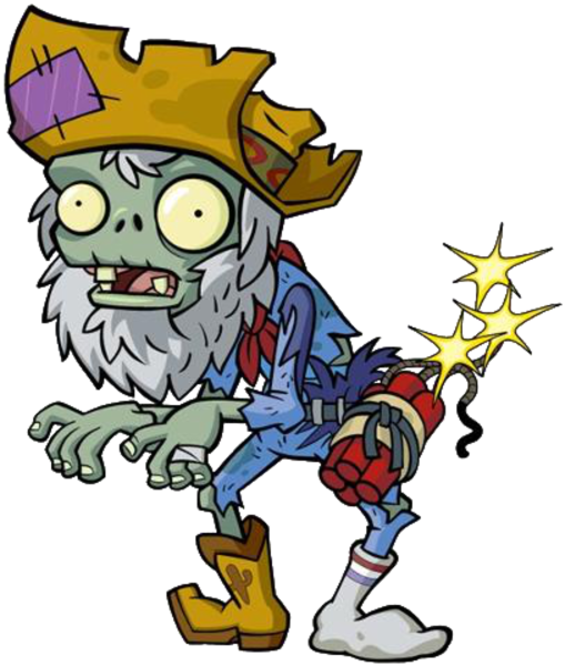 PVZ 2 зомби Старатель