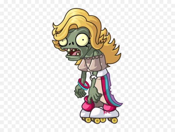 Plants vs Zombies зомби девочка