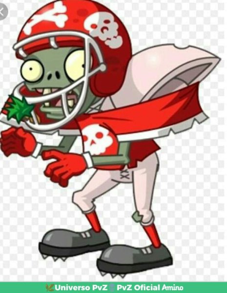 PVZ зомби футболист