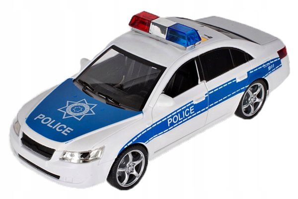 Машина "полиция" (свет/звук) в коробке 1:16 wy590b