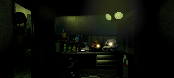 FNAF 3 комнаты
