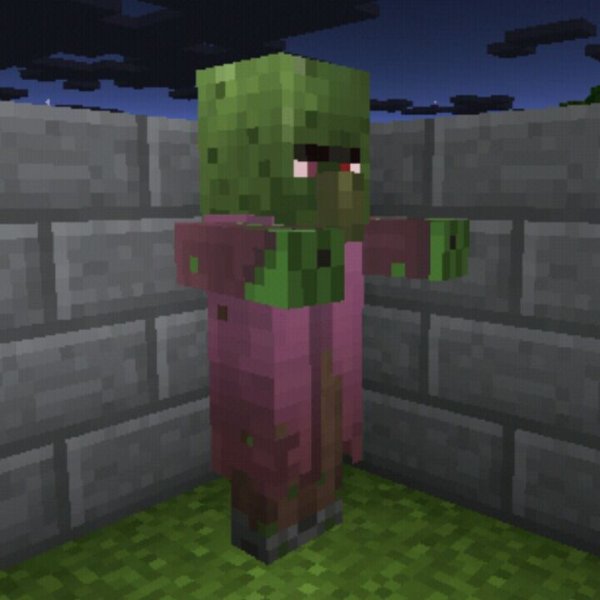 Майнкрафт Zombie Villager
