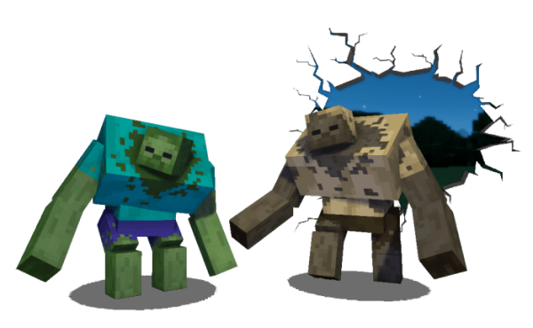 Minecraft зомби МУТАНТ