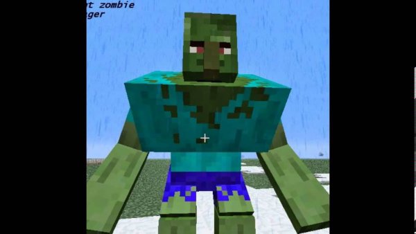 Minecraft зомби МУТАНТ